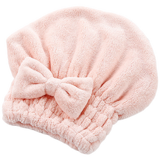 트레이드미 드라이 샤워 머리 타올, 1개, 핑크