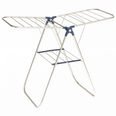 할메이드 접이식 빨래건조대, 실버(중), 1개