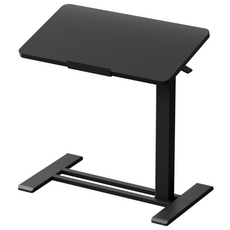 FlexiSpot 이동식 사이드테이블 H7pro 높이조절 655-1050mm 각도조절 침대 테이블, 블랙