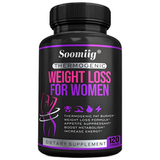 여성을 위한 지방 연소제 - 여성을 위한 빠른 뱃살 감량 - 녹차 식욕 억제제 및 대사 촉진제 등 지방 감소제 및 복부팽만 완화제 체중 감량을 위한 빠른 결과 |, 60캡슐, 1개, 60정