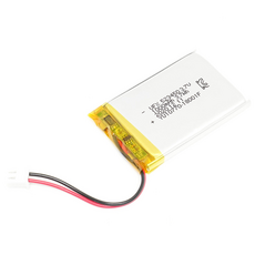 리튬폴리머 리포배터리 건전지 충전 3.7V 1000mAh 523450, 1개, 1개입