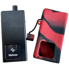 레더크레프트 말론 MALONE 전자담배 호환용 실리콘케이스 위생캡덮개 포함, 1개, 블랙레드