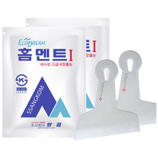 철공자 쌍곰 백색 홈멘트 + 뿔헤라 타일 줄눈 시멘트 백시멘트, 2세트