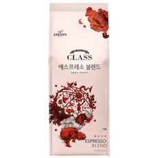 JARDIN 經典義式濃縮綜合咖啡, 1個, 1公斤, 未研磨