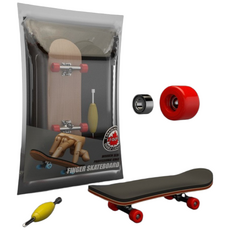 JOYPOP 고속베어링 고급형 핑거보드 손가락 스케이트보드, 레드, 1개