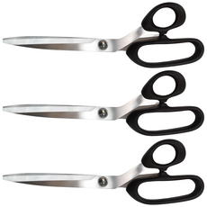 [1+1+1] 주방가위 잘드는 다용도 가위 절삭력 좋은 식가위 갈비 생선 식당사용 추천, 3개