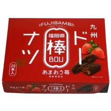 후지 밤비 아마오 딸기 도넛 막대기(20개입) 1개, 1박스, 50g