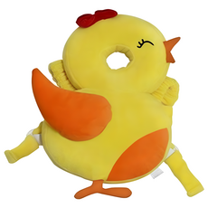 孩童頭部保護墊, 小雞款(黃色), 1入