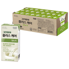 그린비아 플러스케어 당뇨식 전문영양식, 200ml, 24개