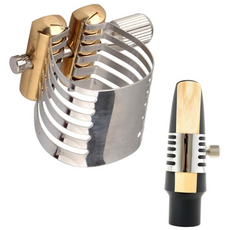 드림테크 알토색소폰 리가춰 하드러버 마우스피스용, 1개, 실버