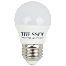 THESSEN LED 인치구 5W, 전구색, 20개