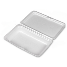 풍원 도시락 용기 대 50개 20.5cm 만두 포장 배달, 1개
