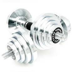 파워헬스 크롬도금조립식 덤벨 8kg 2개