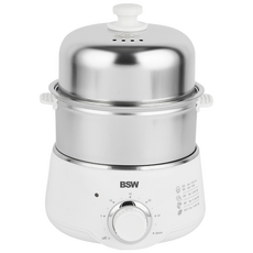 BSW 2단 올스텐 계란찜기 전기 멀티쿠커, BS-253-EG