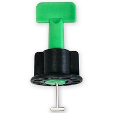 픽스톱 타일 원형 수평 클립 50개입, 2세트, 초록 1.5mm