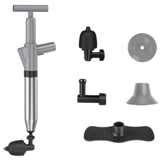 홈앳홈 5세대 초강력 피스톤 압축 뚫어뻥, 그레이