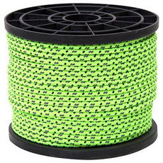 코시모르테 형광 반사 스트링 로프 50m, 1개