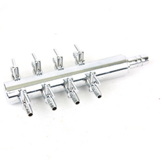 Five Ocean 不鏽鋼8孔水族箱空氣幫浦用品, 1個