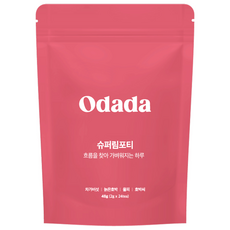 [공식몰] 오다다 슈퍼림포티/차가버섯 늙은호박 호박씨 카페인없는 순환차, 2g, 1개, 24개입