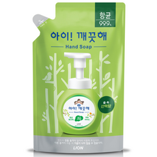 아이깨끗해 향균 폼 핸드솝 숲 속 산책향 리필, 1개, 450ml