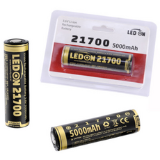 충전지 21700 고출력 5000mAh 삼성 정품셀 국산 헤드랜턴 충전용 리튬이온 배터리, 1개, 1개입