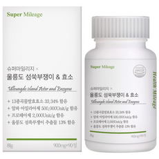 건강상회 청정지역 울릉도 섬쑥부쟁이&효소, 1개, 90정