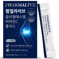 팜얼라이브 옵티 엠에스엠 비타민C 플러스 30p, 1개, 105g