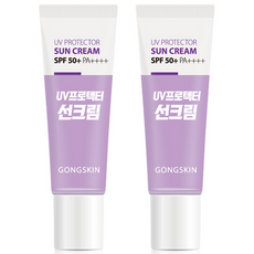 공스킨 UV프로텍터 선크림, 2개, 10ml