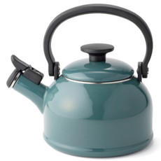 에지리 샤틴법랑 휘슬 주전자 인덕션 IH 1.6L (3color), 스모크블루, 1개, 1600ml