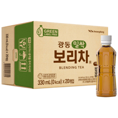 보리차 330 미리 20 페트병, 1박스, 330ml