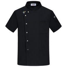 JINGHENG 여름 주방복 작업복 남 반팔 편한 주방장 일 WEFSA18465414
