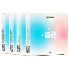 더블세이프 초박형 멸균콘돔 3P x 4팩, 1개, 12개입