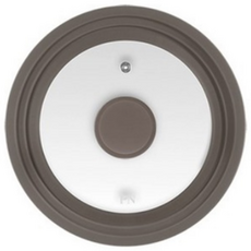 PN풍년 실리콘 멀티뚜껑 웜그레이, 22cm, 1개