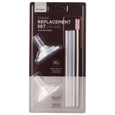 마더케이 베이직 빨대 리필세트 일자형, 1세트, 혼합색상