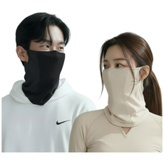 스코렛 [품질100% 국산] 에어플로우 남녀공용 uv차단마스크, M, SKIN 스킨