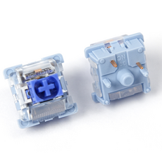 LEOBOG 저소음솜사탕축 리니어 스위치 공장윤활 키보드 스위치 5핀 (100개 패키지), 100pcs, LEOBOG silent switch