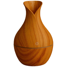 [2025 NEW] 모이온 인센스 미니 가습기 휴대용 무드등, 메이플 우드(화병형)