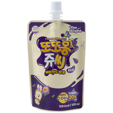 더옳은 또또몽쥬씨 포도맛 아기 배도라지즙 음료 도라지배즙, 10개, 100ml