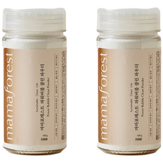 마마포레스트 기름때 연마제 제거 세척제 파워버블 클린파우더 430g, 430ml, 2개