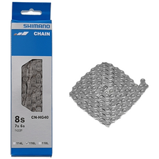 시마노 체인 CN-HG40 6단 7단 8단 자전거체인 116링크 퀵링크 포함