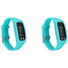 (KC인증완료) 그리버 건강 다이어트 만보기시계 1+1, 2개, 스카이+스카이