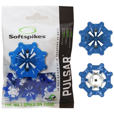 [소프트 스파이크 정품] 스파이크 골프화징 펄사 FT3.0타입 (투어락/슬림락/트리락) 풋조이/나이키/아디다스 호환, 18개, 블루화이트