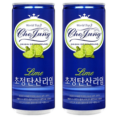 초정탄산 라임, 250ml, 30개