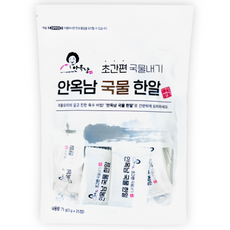 안옥남 멸치 국물한알 25p, 75g, 1개