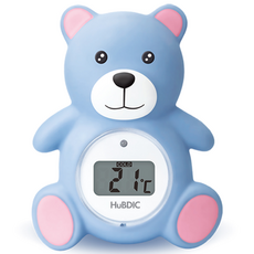 휴비딕 디지털 탕온도계 꼬마곰 HBT-1, 블루