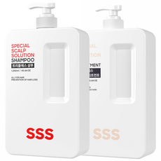 트리플에스 약산성 탈모샴푸1350ml+트리트먼트1350ml, 1세트