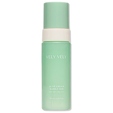 VELY VELY 蘆薈防曬慕斯 SPF50+ PA++++, 60ml, 1瓶