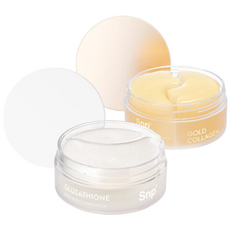 snp 글루타치온 다크 제로 토닝 아이 패치 + 골드 콜라겐 퍼펙션 아이패치, 1개