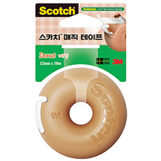 3M Scotch 神奇膠帶 造型膠帶台 甜甜圈 焦糖, 3個