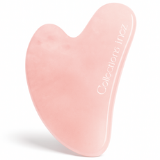 이네즈 로즈쿼츠 괄사 하트 얼굴 승모근 두피 림프 마사지 (알콜스왑 증정), 1개